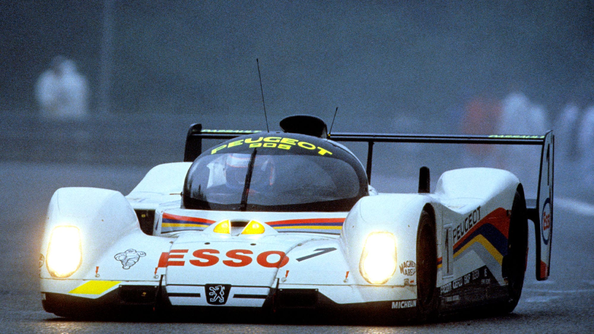 2 Peugeot 1992 Le Mans