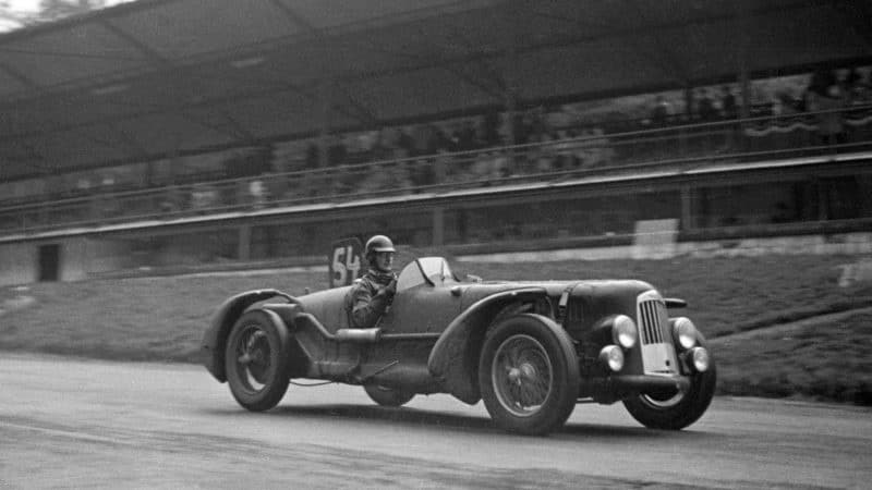 24 Hours of Belgium; Spa-Francorchamps; July 10-11, 1948. The Jock Horsfall/Leslie Johnson Aston Martin