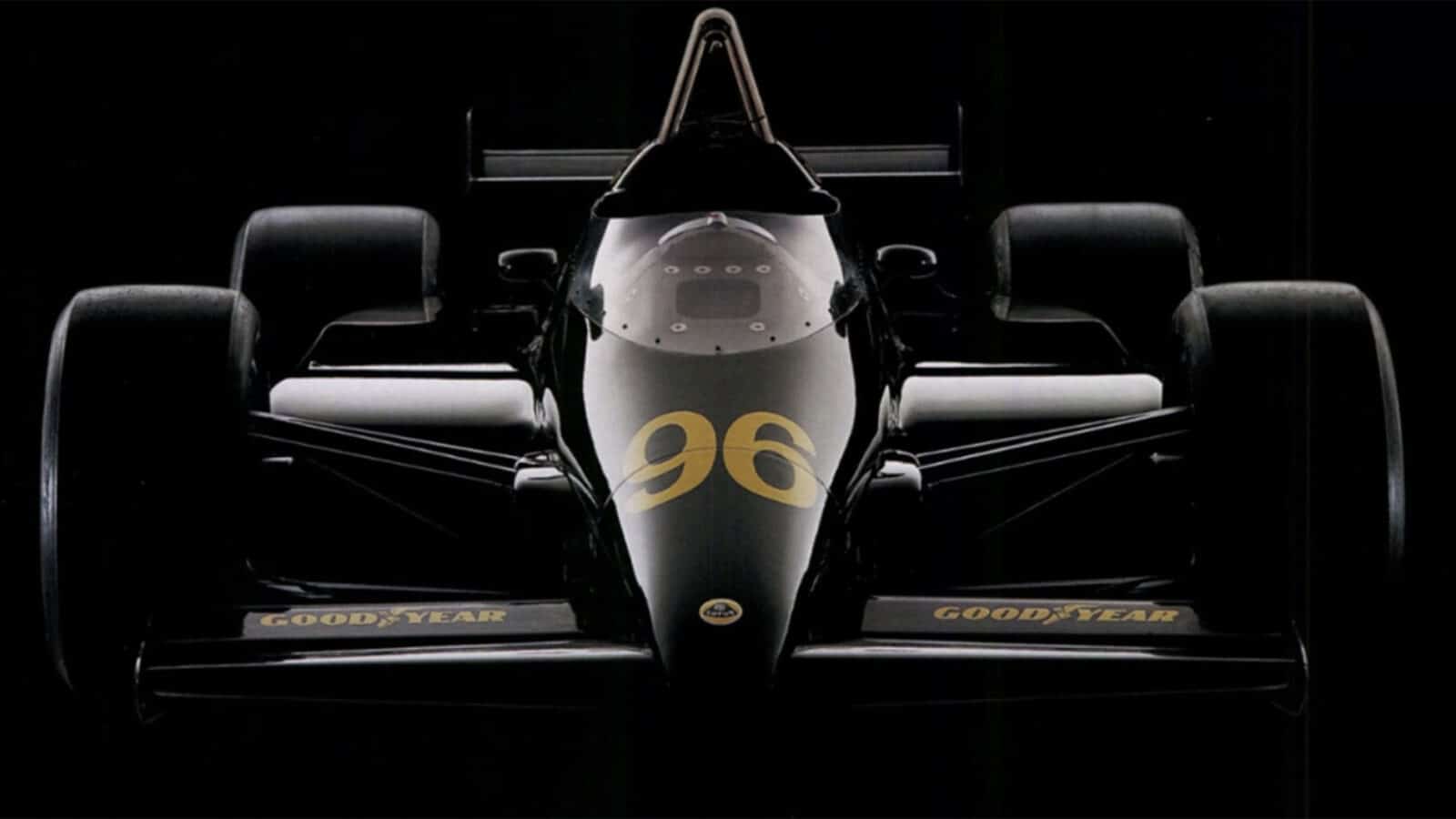 3 Lotus 96T 1980s IndyCar