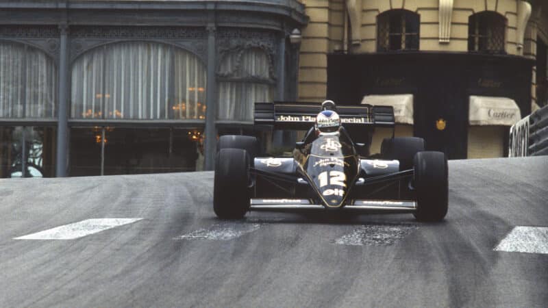3 Nigel Mansell Lotus 1984 Monaco GP