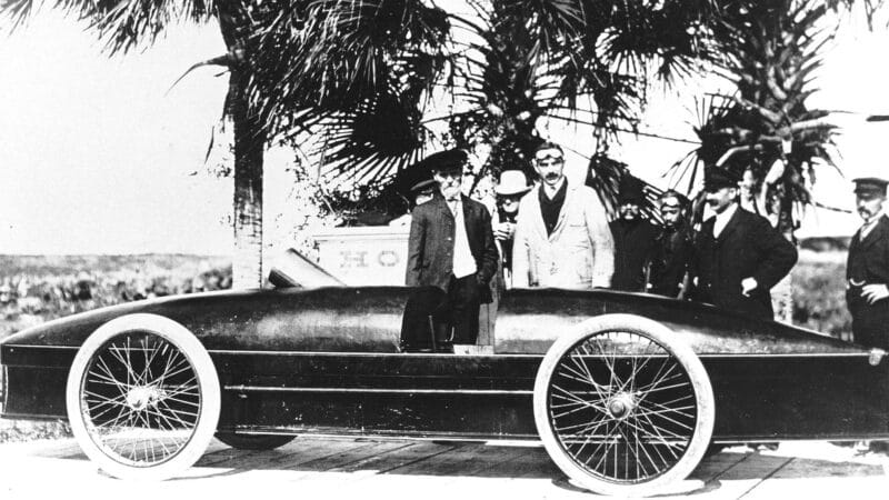 3 Stanley Steamer driven by Louis S. Ross