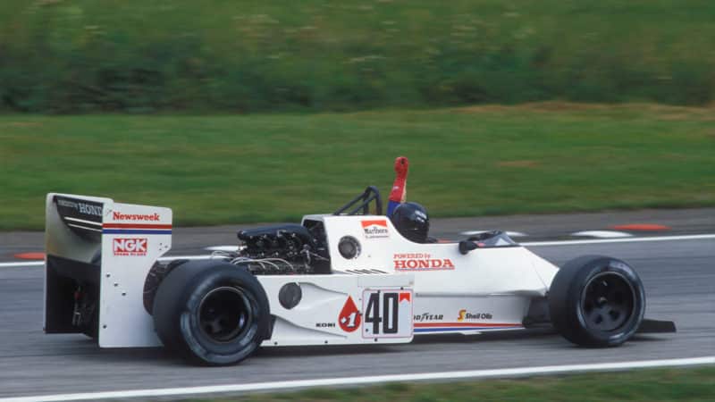3 Stefan Johansson Spirit F1 team 1983 Austrian GP Osterreichring