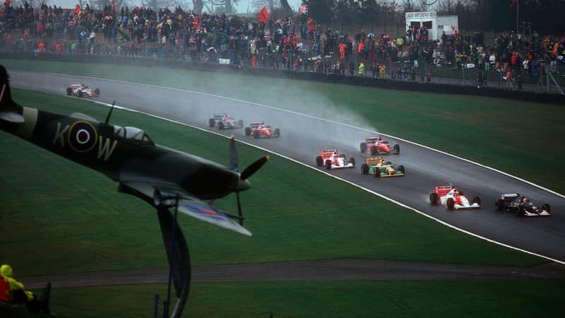 In Donington 1993 , Sega was so big that they ended up taking over