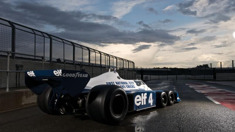 5 Tyrrell P34:2 track test