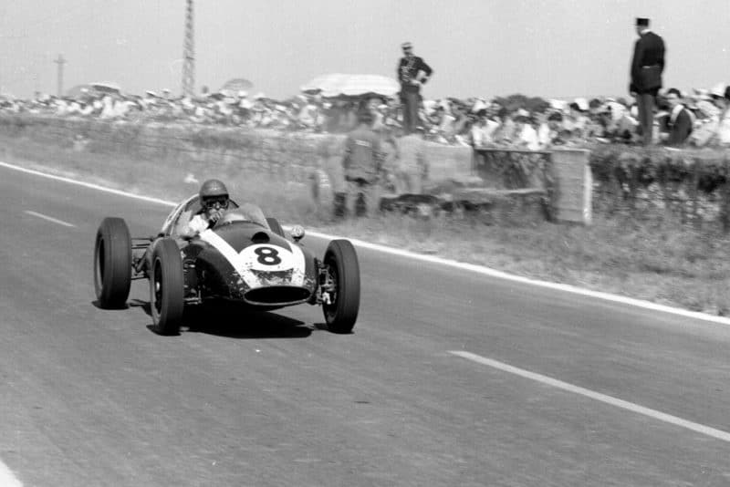 Jack Brabham in his Cooper T51-Climax.