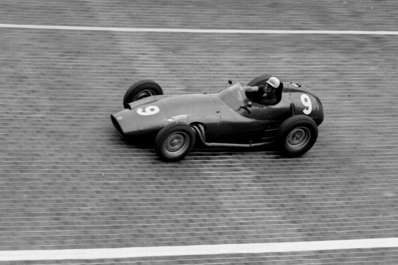Jo Bonnier in his BRM P25)
