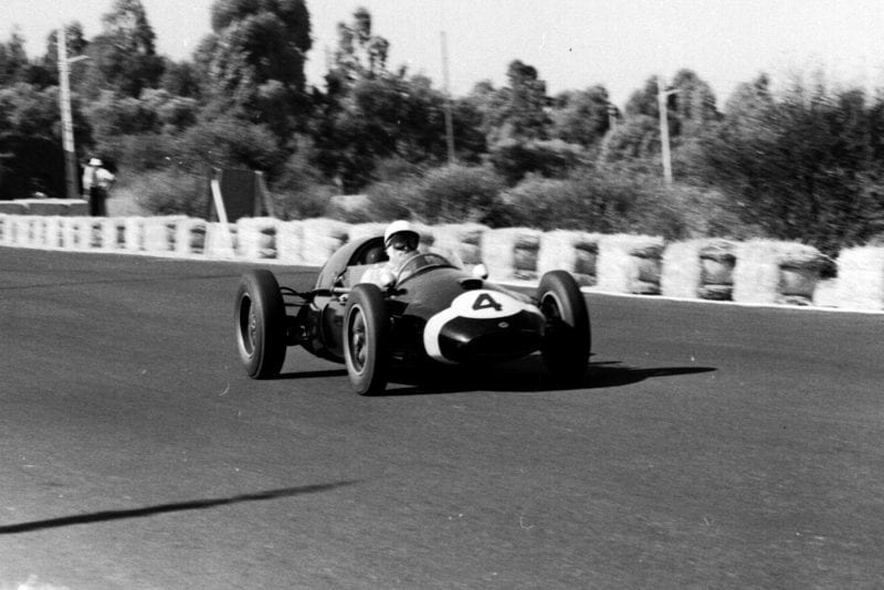 Stirling Moss in his Cooper T51 Climax.