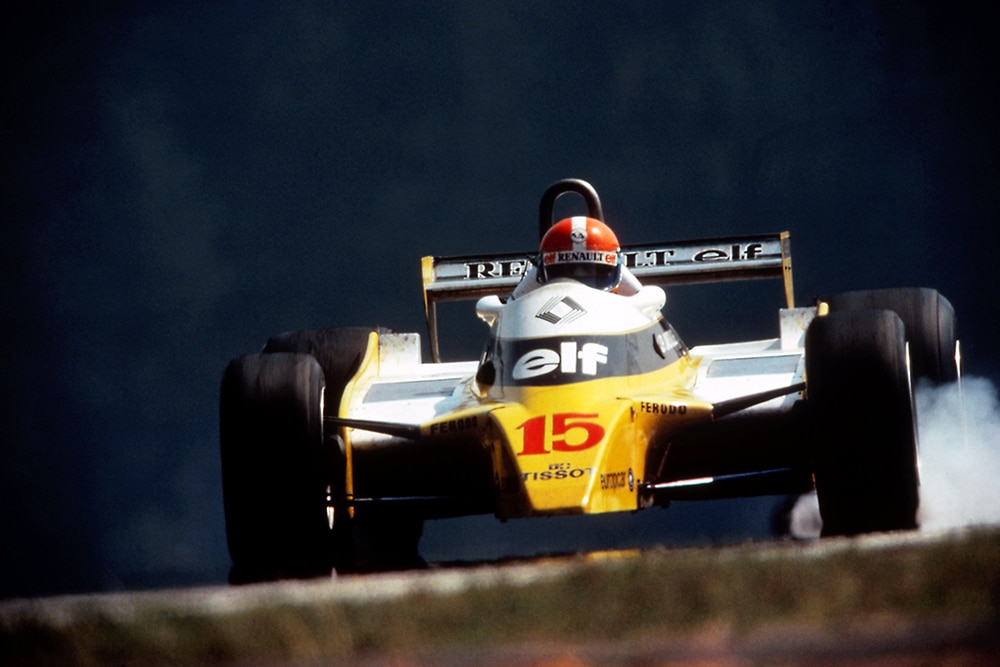 Jean-Pierre Jabouille took his second career win Renault