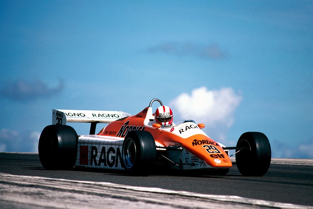 Marc Surer in his Arrows A5.