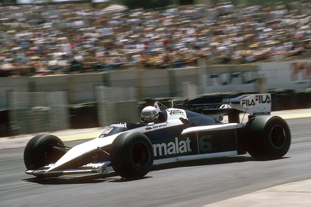 Brabham's Riccardo Patrese took his second career win