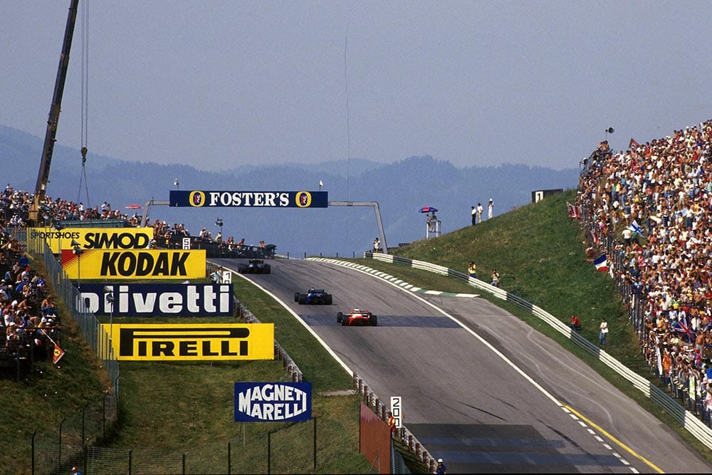 The sights of the Austrian Grand Prix.