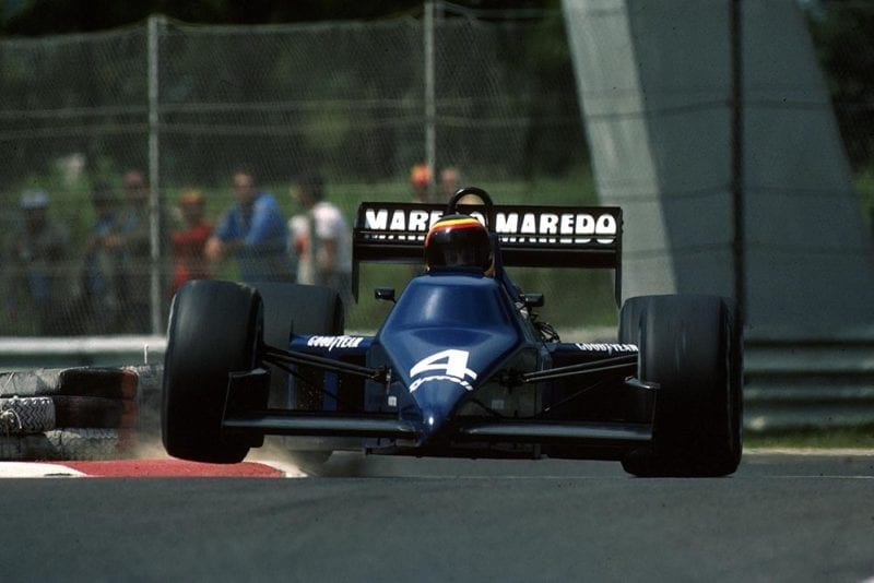 Stefan Bellof in his Tyrrell 012.