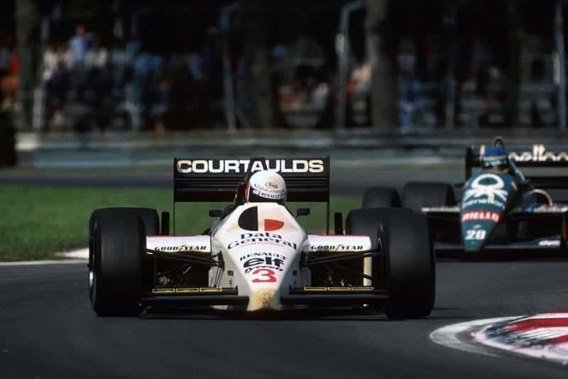 Martin Brundlein his Tyrrell 015.