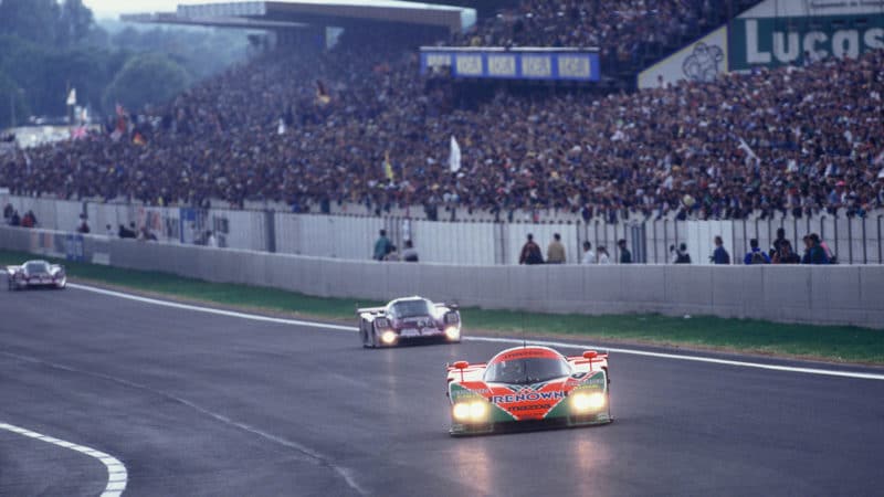 Mazda 787B at Le Mans 1991