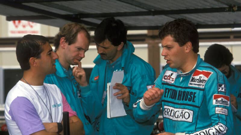 Adrian Newey Leyton House 1989 Monaco GP