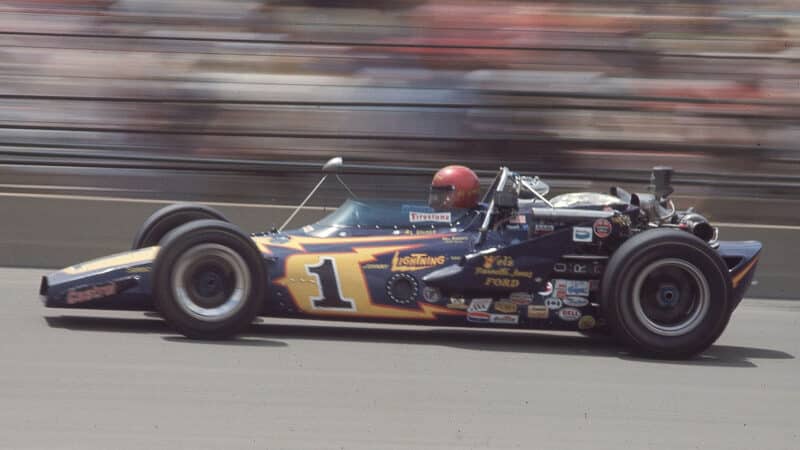 Al Unser 1971 Indianapolis 500 win