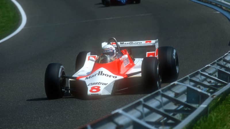 Alain Prost 1980 Austrian GP McLaren