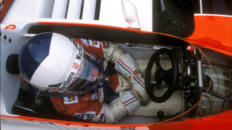 Alain Prost 1980 McLaren