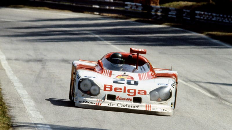 Alain de Cadenet and Chris Craft Lola Ford in the 1981 Le Mans 24 Hours