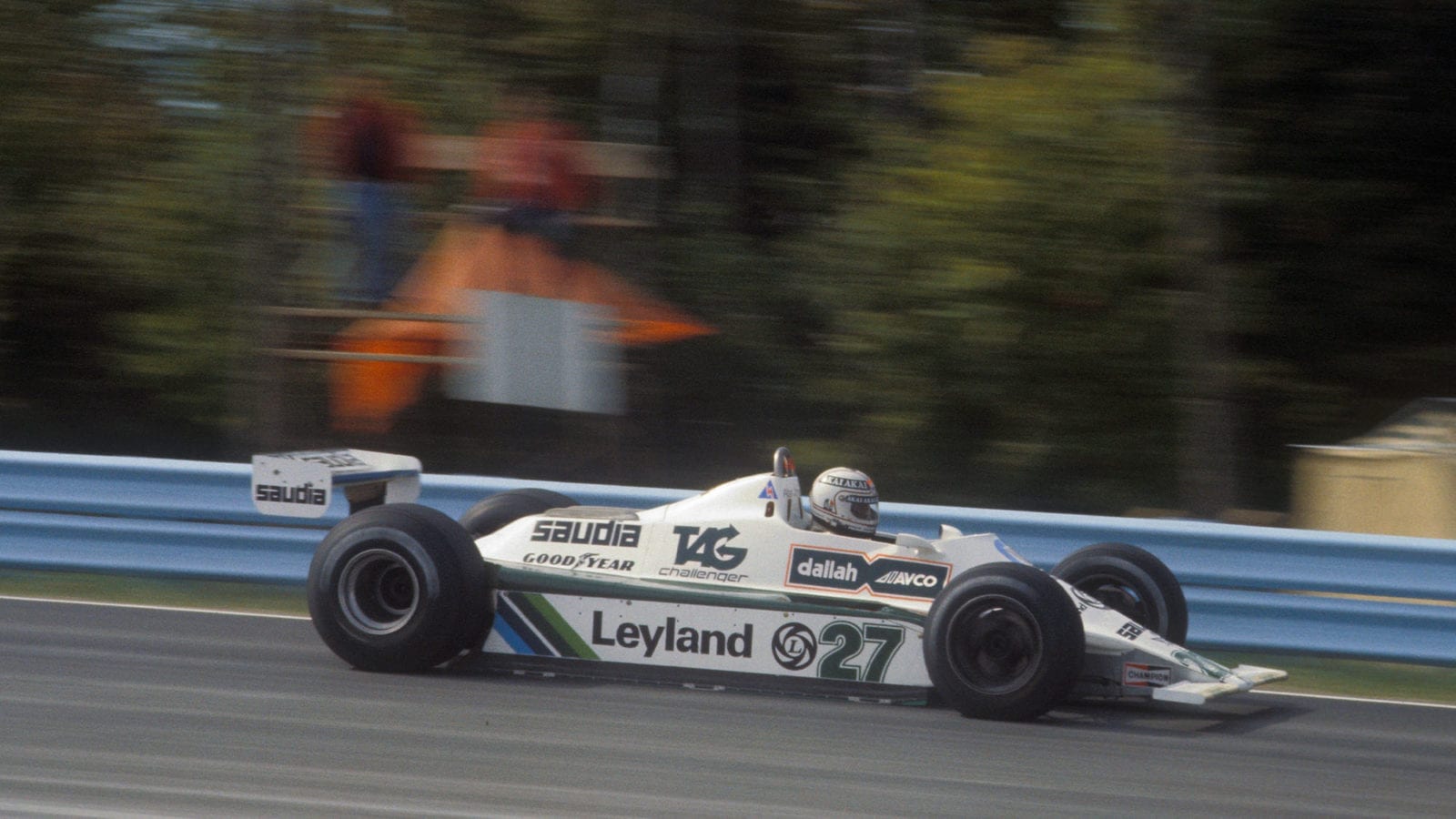 Alan Jones (Williams-Ford) in the 1980 United States Grand Prix East in Watkins Glen. Photo: Grand Prix Photo