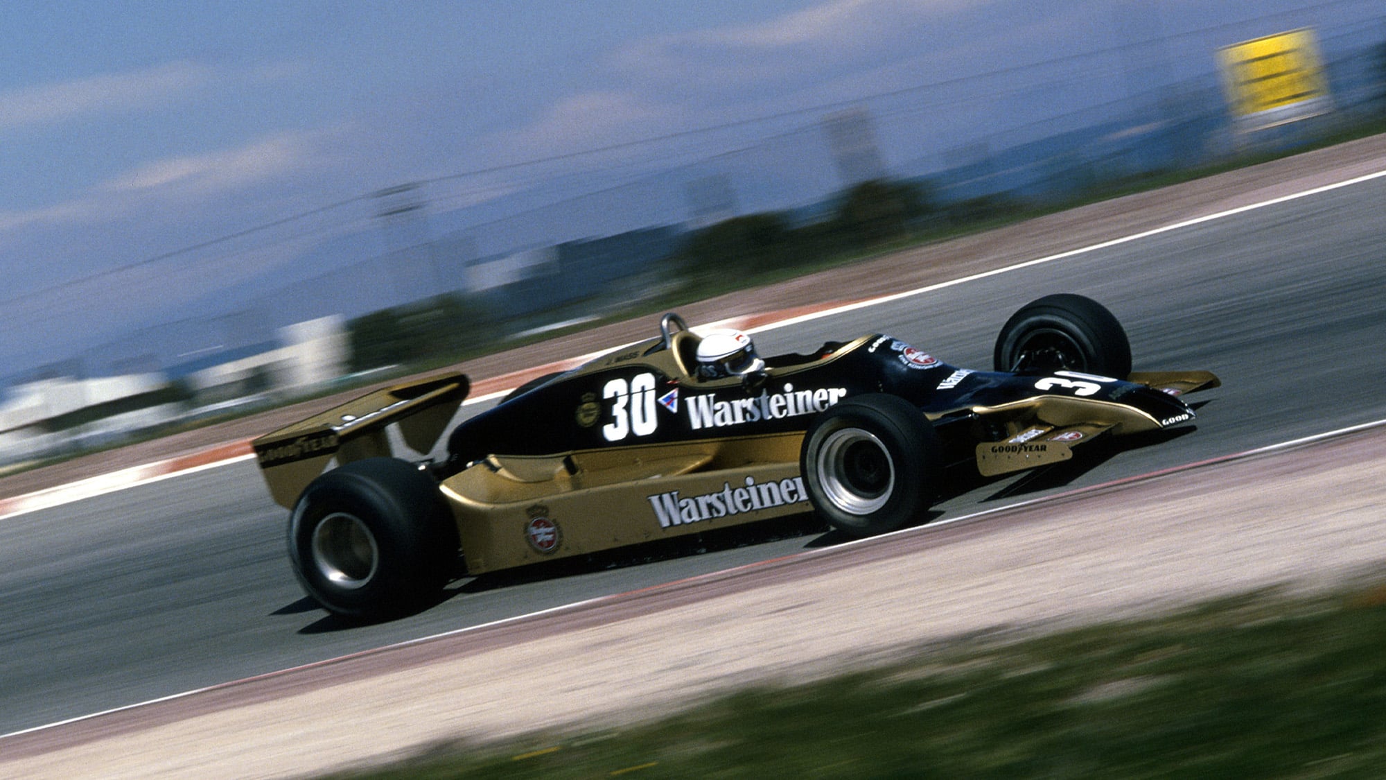 Arrows A1B of Jochen Mass at the 1979 Spanish Grand Prix