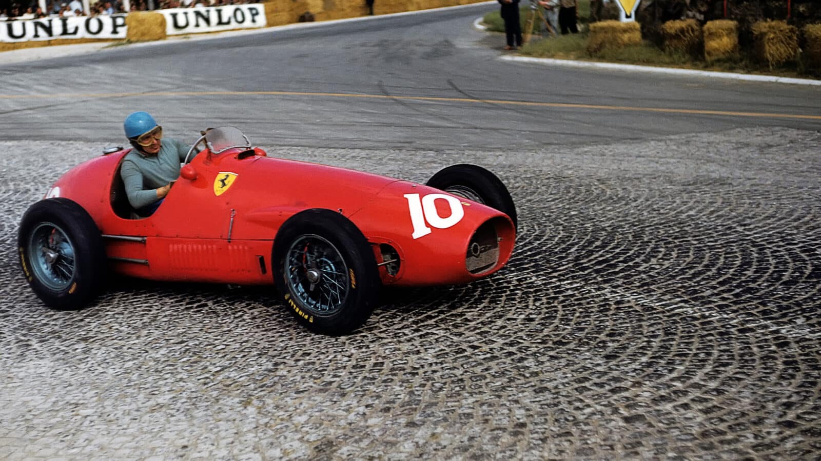 Ascari in Ferrari 500
