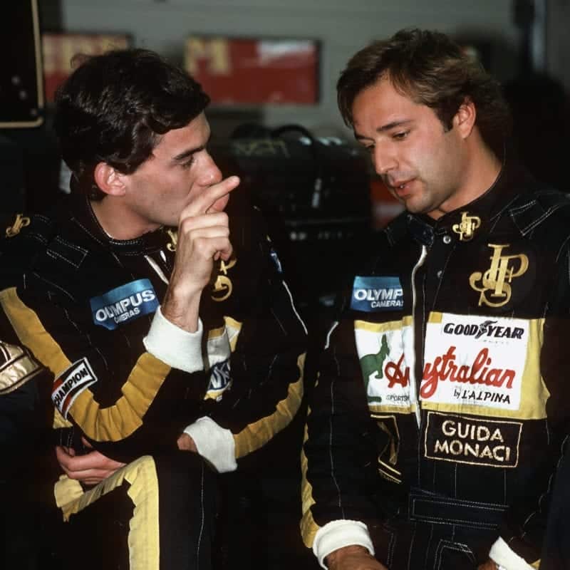 Ayrton Senna, Elio De Angelis, Grand Prix Of Belgium