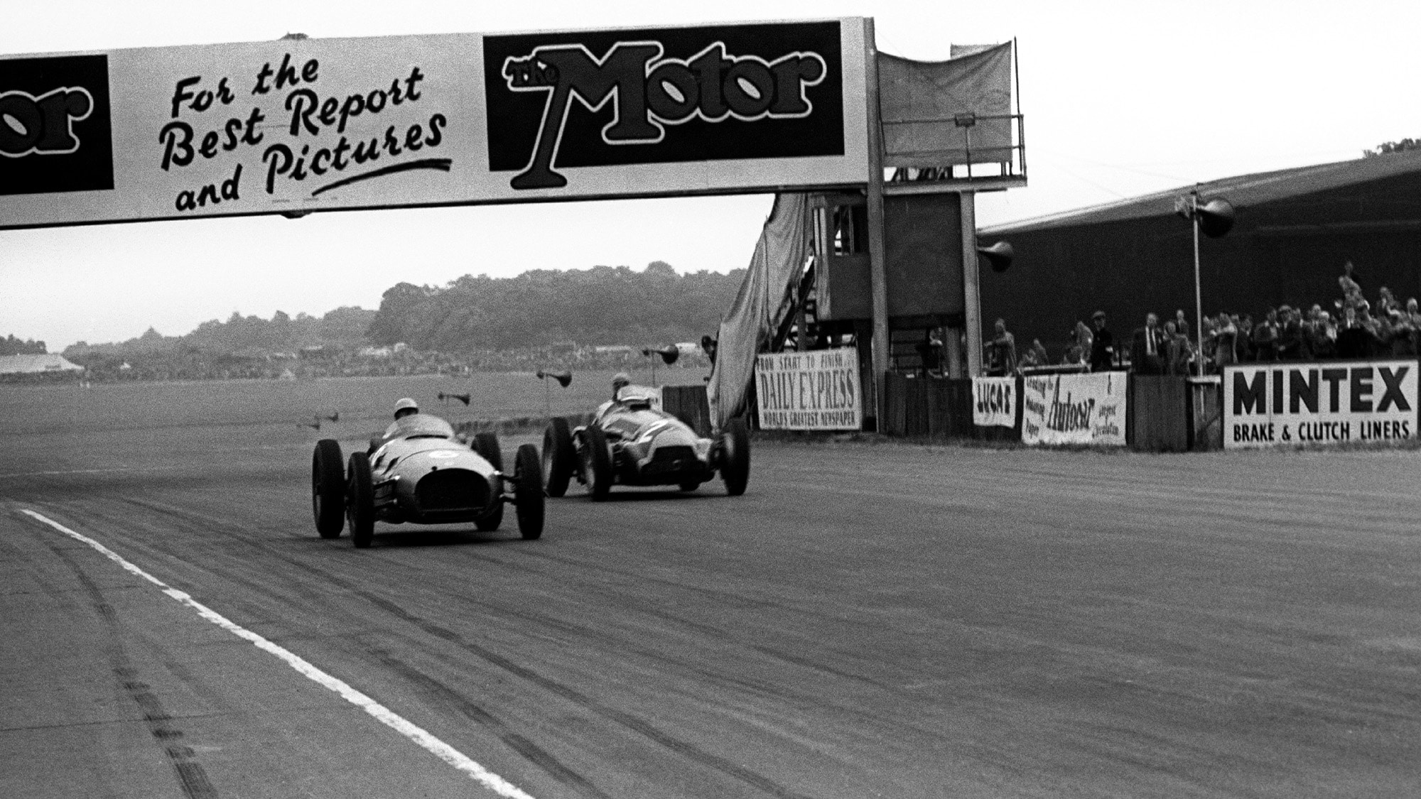 BRM V16 and Alfa Romeo 159 at 1951 British Grand Prix