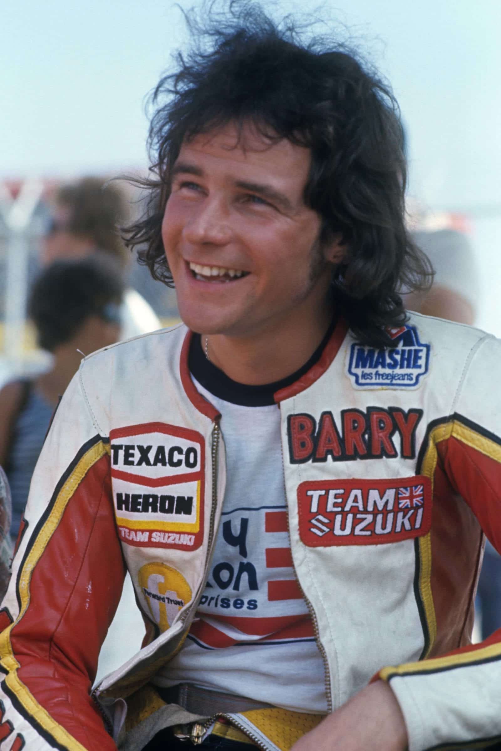 Barry Sheene in May 1976