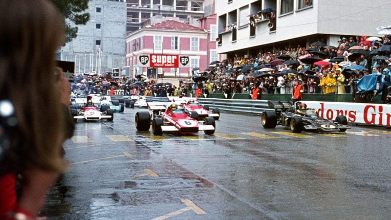 Beltoise Monaco 72 starting grid