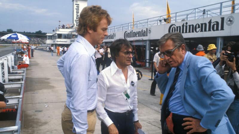 Bernie Ecclestone Jean-Marie Balestre 1981 German GP