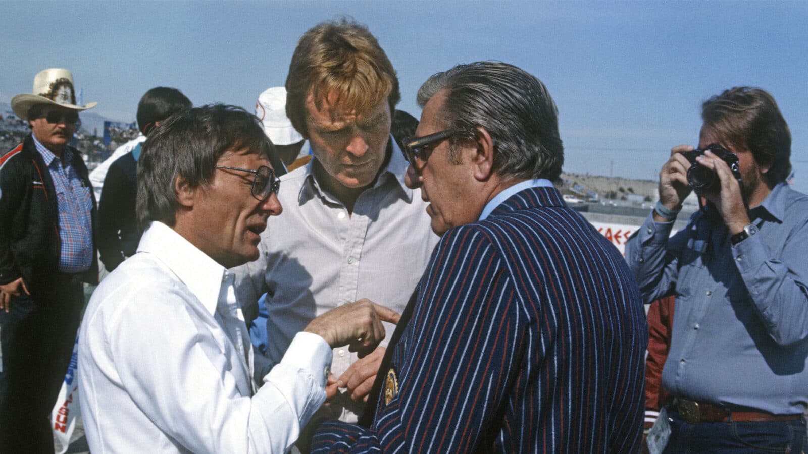 Bernie Ecclestone Jean-Marie Balestre 1981 Las Vegas GP