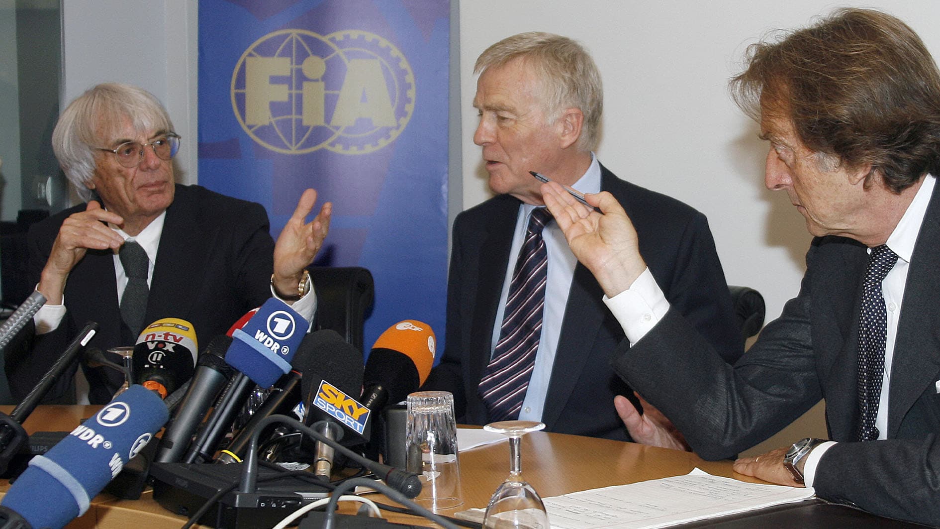 Bernie Ecclestone Max Mosley