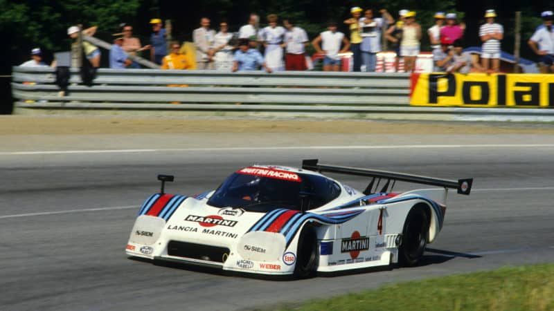 Bob Wollek Alessandro Nannini Lancia at the 1984 Le Mans 24 Hours