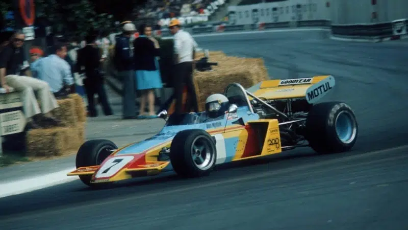 Bob Wollek driving for Rondel at the 1972 Pau Grand Prix