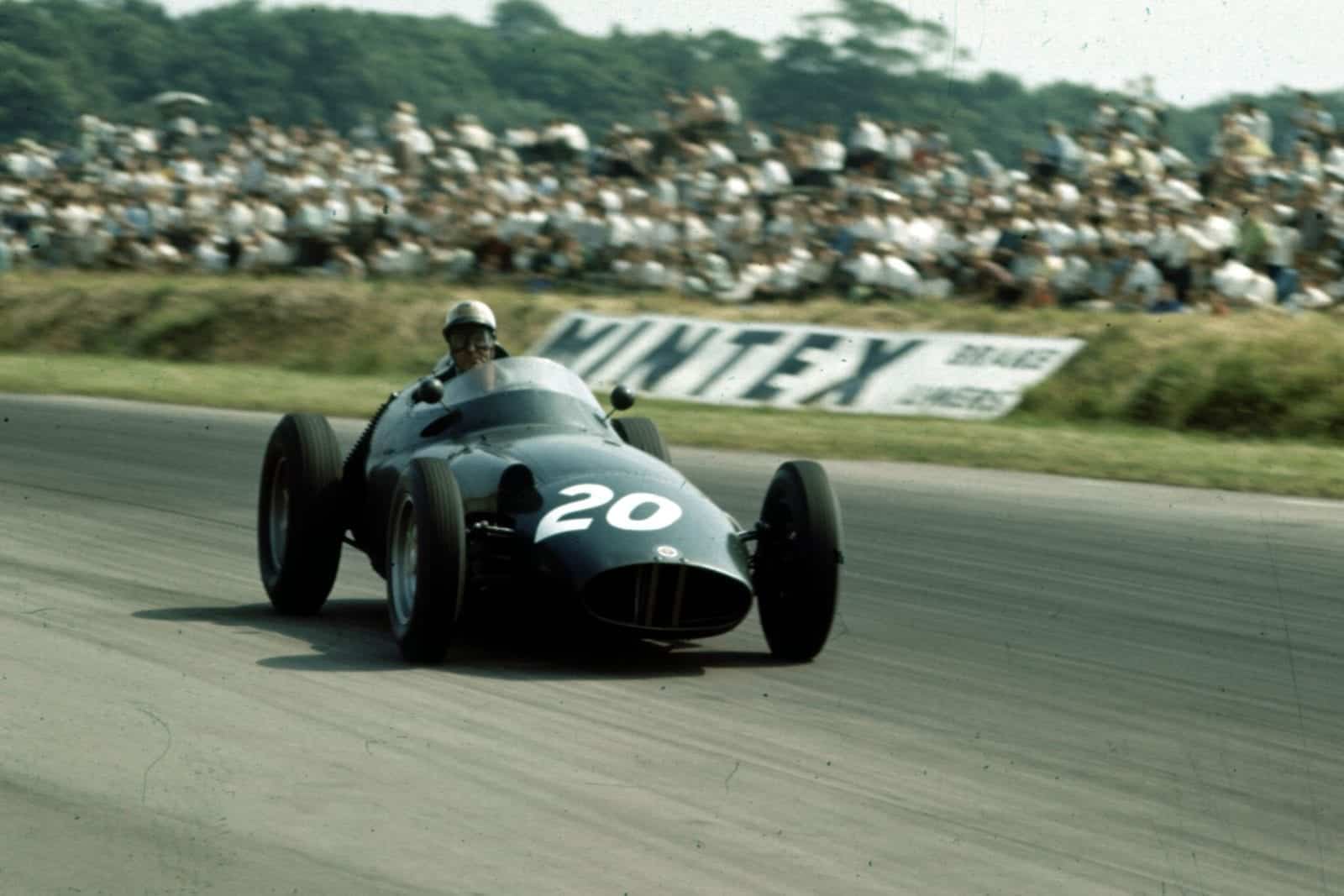 Harry Schell in his BRM P25.