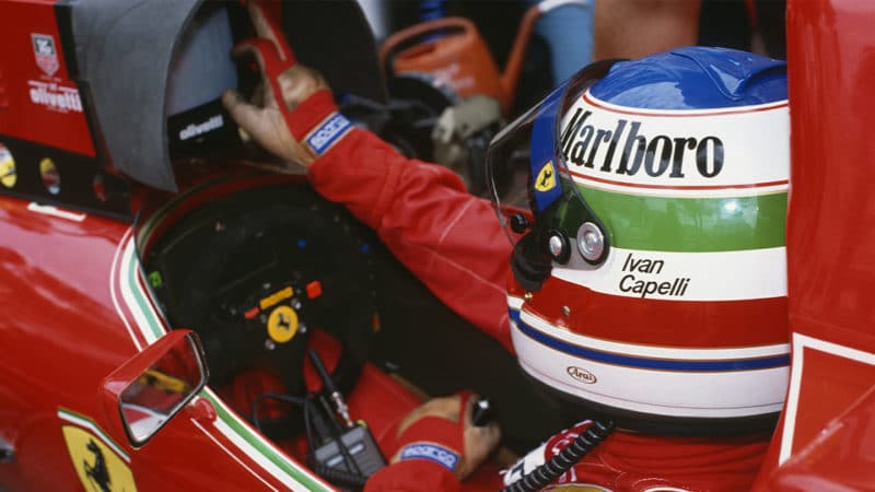 Ivan Capelli Ferrari 1992