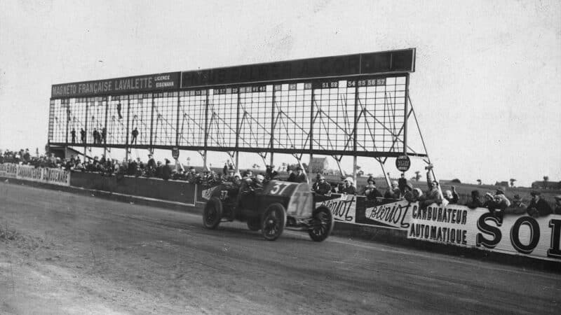 David Bruce-Brown 1912 French GP