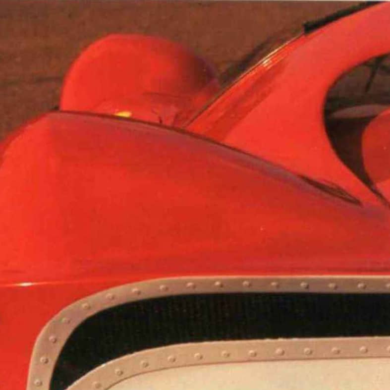 Ferrari P3-4 rear shoulder