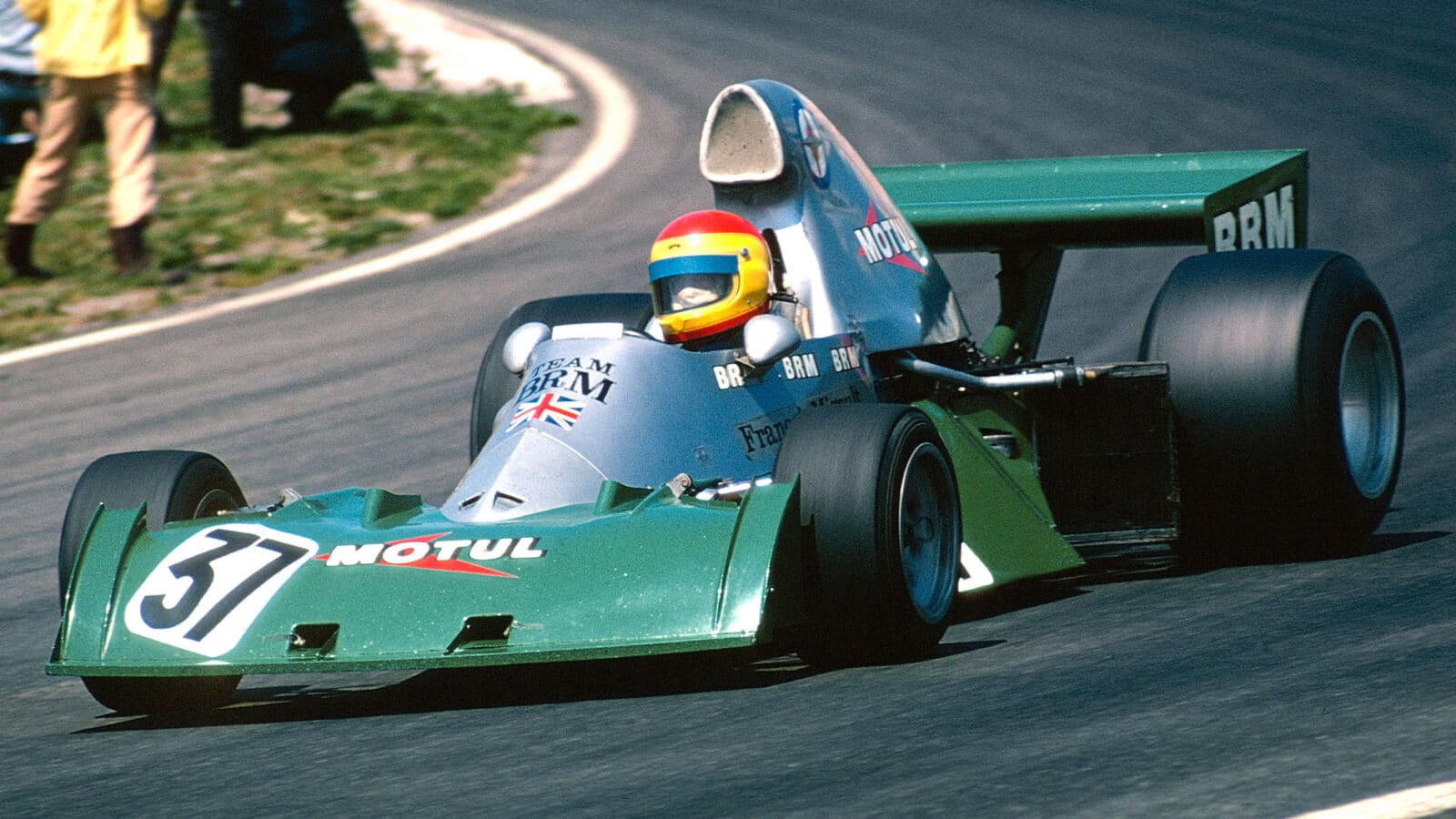 Francois Mignault BRM 1974 Dutch Grand Prix in Zandvoort