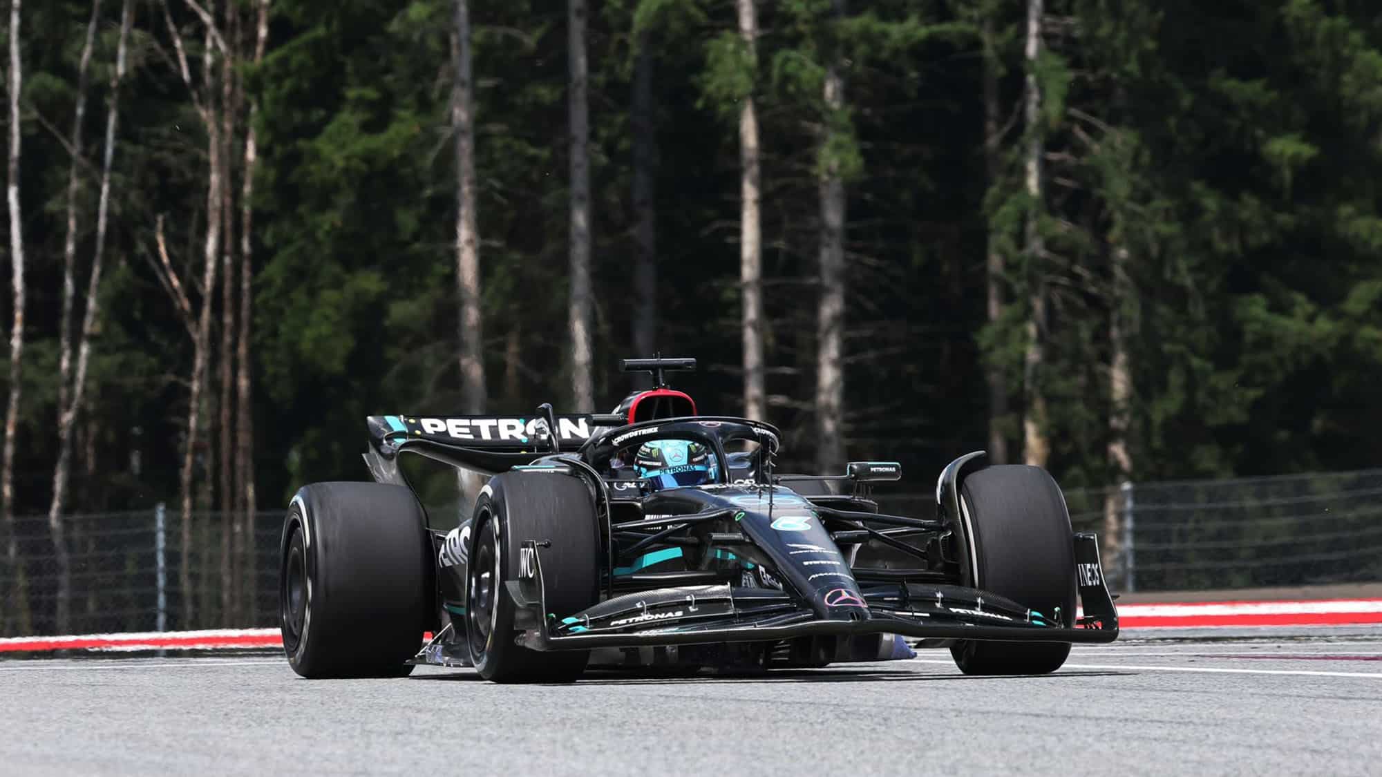 George Russell Mercedes 2023 Austrian GP