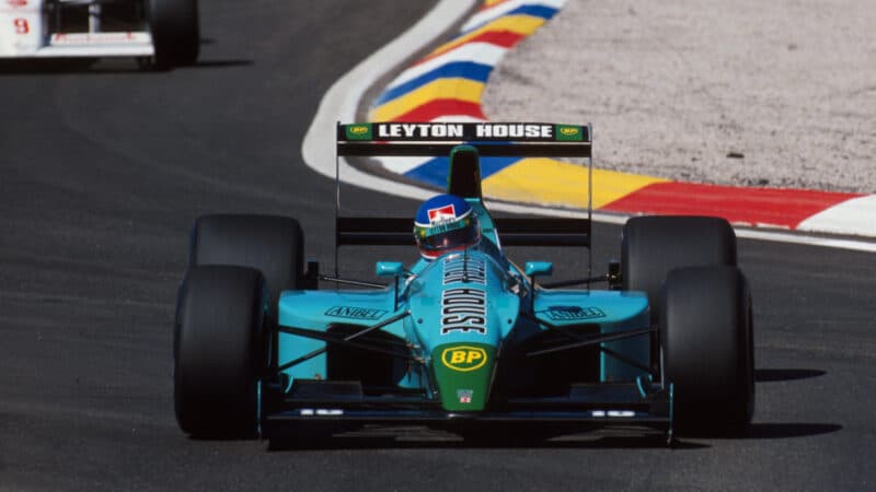 Ivan Capelli, Leyton House CG901, French GP