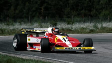 Gilles Villeneuve’s first F1-winning car: Ferrari 312T3 track test