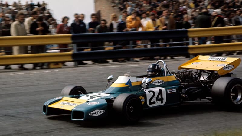 Graham Hill Brabham 1971 Dutch GP Zandvoort