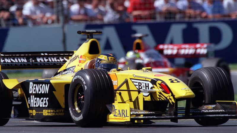 Heinz-Harald Frentzen Jordan 1999 Australian GP