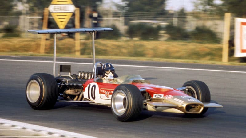 AUTO - F1 1968 - PHOTO: Emmanuel Zurini / DPPI GRAHAM HILL (GB) / LOTUS FORD - ACTION