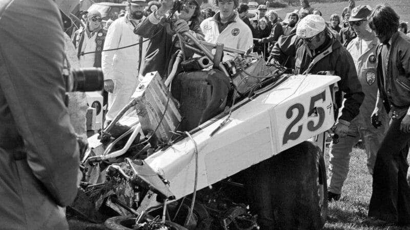 Ian Ashley 1977 Canadian GP Hesketh