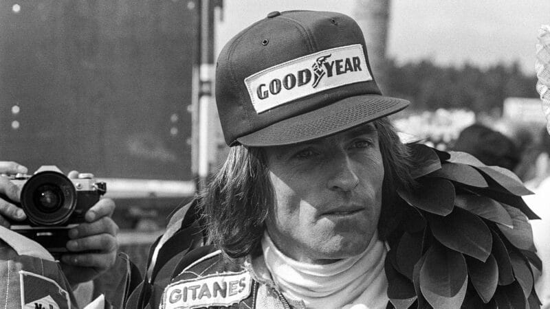 JAcques Laffite Ligier 1977 Swedish GP