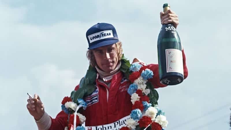 James Hunt, 1977 British GP