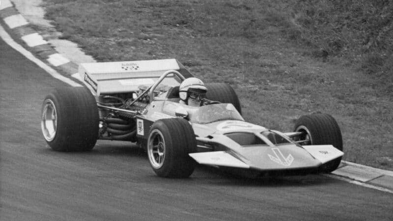 John Surtees 1970 British GP Brands Hatch Team Surtees